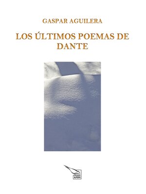 cover image of Los Últimos Poemas De Dante